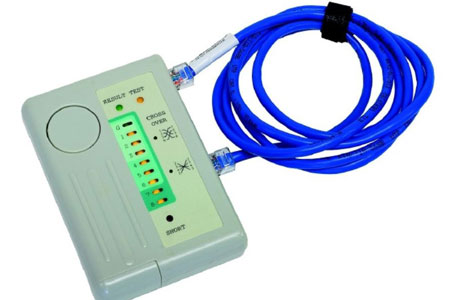 تستر پیوستگی کابل شبکه