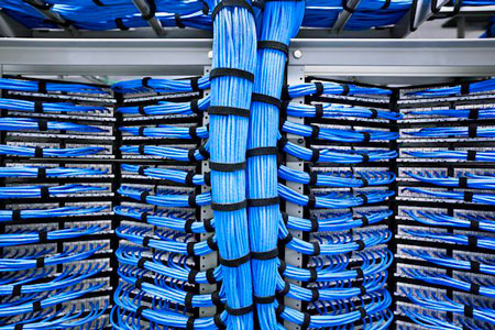 مدیریت خوب کابل‌های شبکه