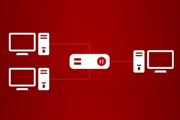  کاربرد هاب در ساختار شبکه