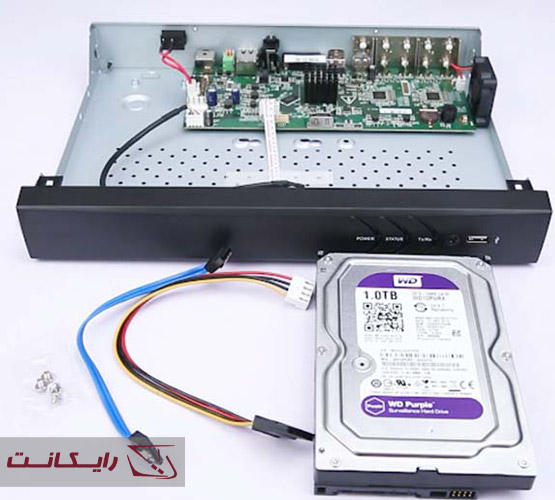 مشکل نشناختن هارد در dvr