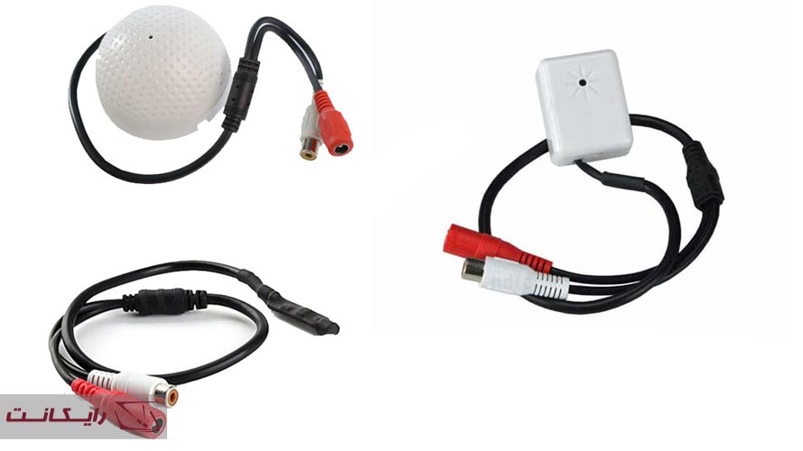میکروفن دوربین مدار بسته