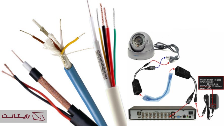 کابل مناسب برای برق و دیتا دوربین مداربسته