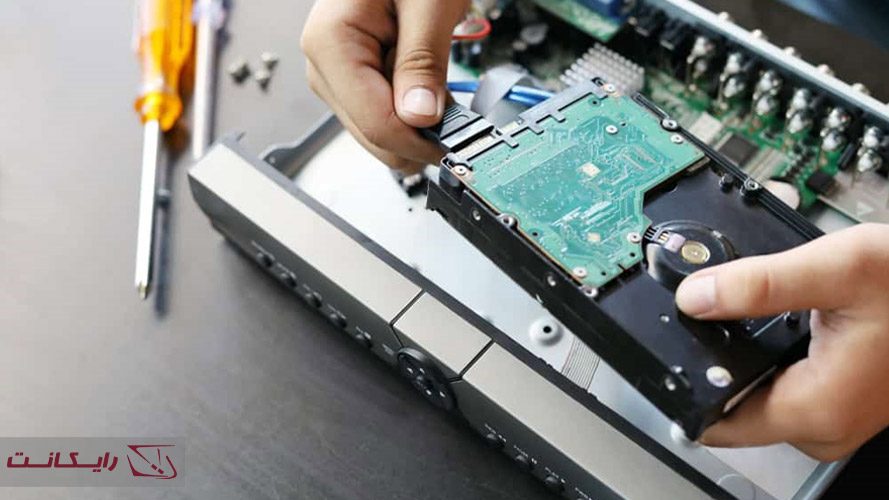 ریست کردن پسورد DVR