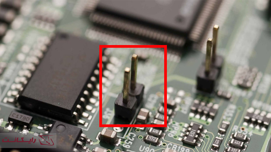 ریست پسورد DVR با استفاده از جامپر