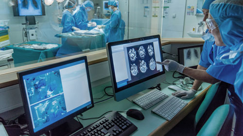 زیرساخت شبکه در بیمارستان ها